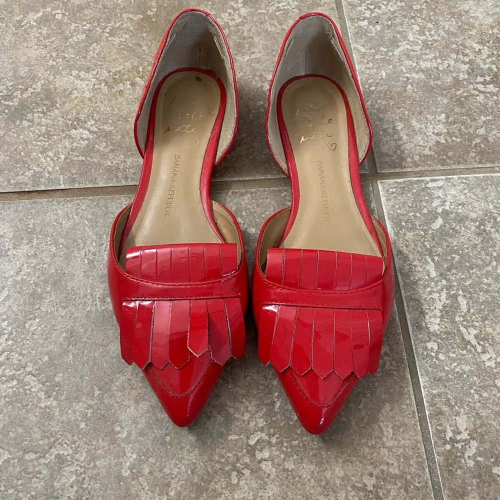 Banana Republic Leather Flat Loafer